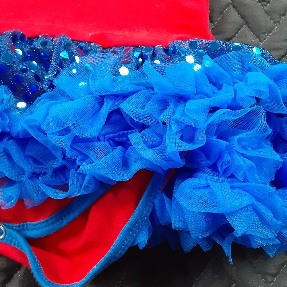 Baby Girls Superman Halloween Costume Tutu Dress 6-12M NEW - Picture 6 of 7